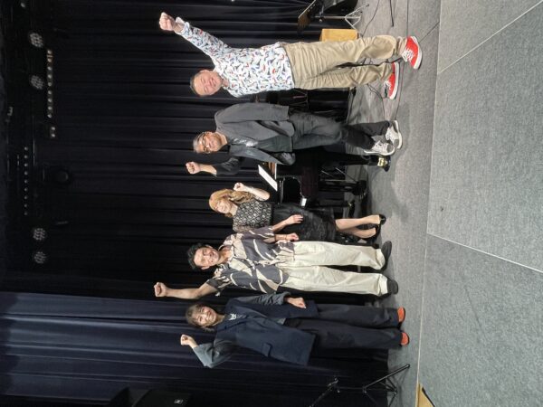 サークル音楽祭サポートバンドの先生方の写真