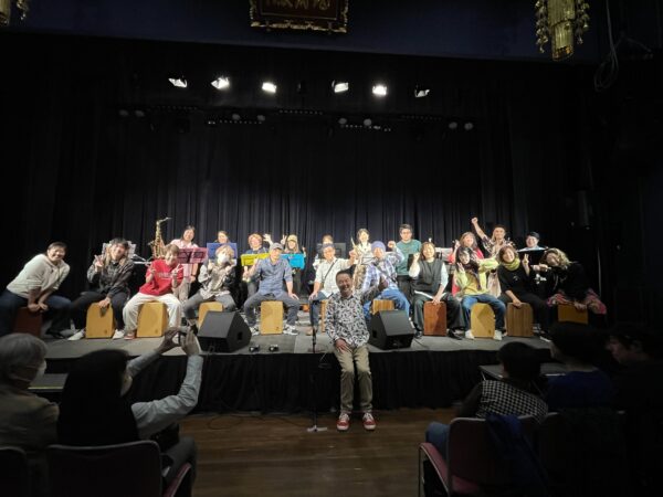 神戸市カホン・パーカッションイベントの様子