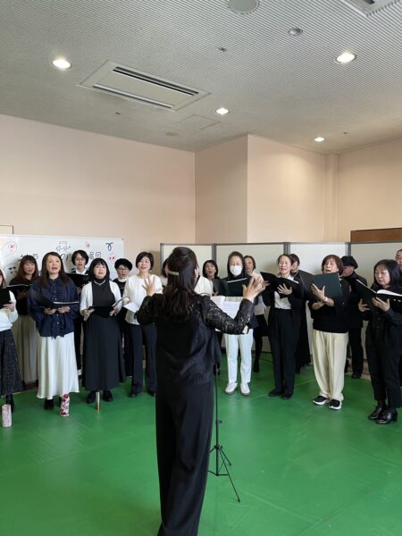 神戸サークル合唱団のリハーサル風景