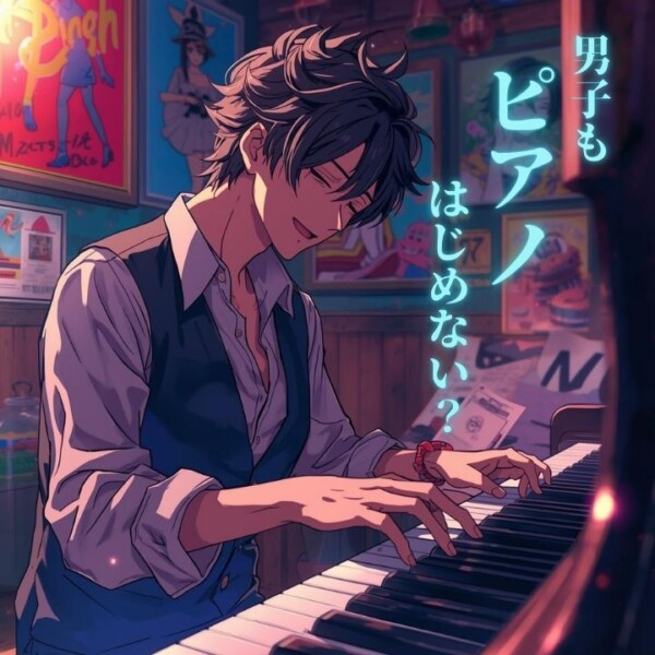摩耶・三宮(三ノ宮)から一駅！男性もピアノを楽しもう！大人のピアノ個人レッスン｜神戸市灘区サークル音楽教室